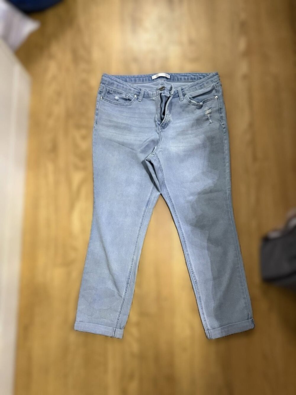 LC Lauren Conrad Mid Rise Skinny Ankle Jeans